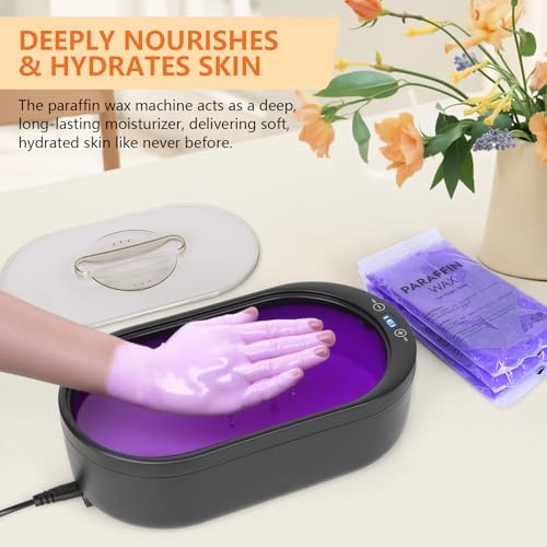 Paraffin Wax Machine Kit for Hands & Feet Treatment - Spa Quality