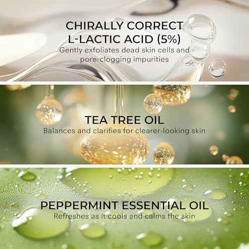 COSMEDIX Purity Clean Exfoliating Facial Cleanser - Moisture-Rich Rejuvenating Face Wash for Fine Lines & Uneven Skin Tone - Skin Care with Essential Oils for Radiant - Looking Skin & Natural Glow