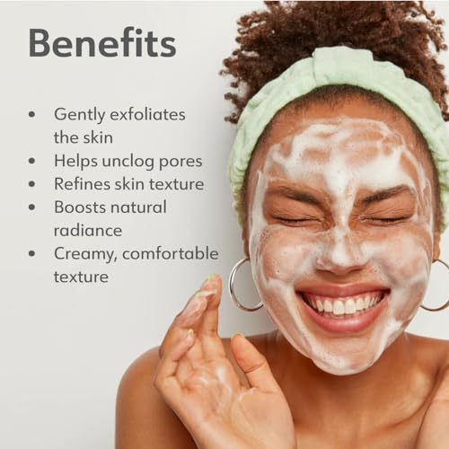 BioLove One-Step Exfoliating Cleanser Gentle Face Wash Care Women For Removing Dead Skin Cells &Impurities Natural Care,Organic Formula Exfoliating Cleanser Lavender,50 g (1.7 oz Size Made in Canada