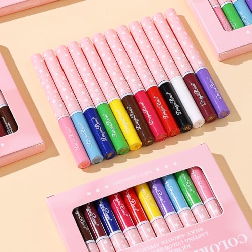 12 Colors Waterproof Liquid Eyeliner Set