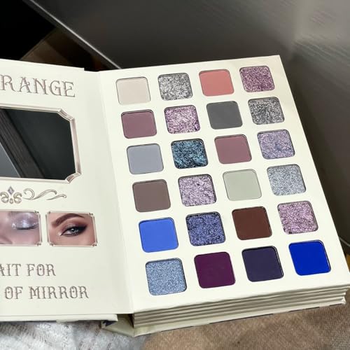 78-Color Makeup Palette Book with Mirror - All-in-One Kit