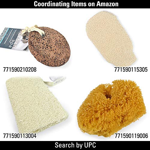 Urbana Exfoliating Bath Gloves for Dry Skin Removal, 1 Pair