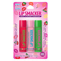 Lip Smacker Flavored Lip Balm Trio - Strawberry, Watermelon & Dr. Pepper