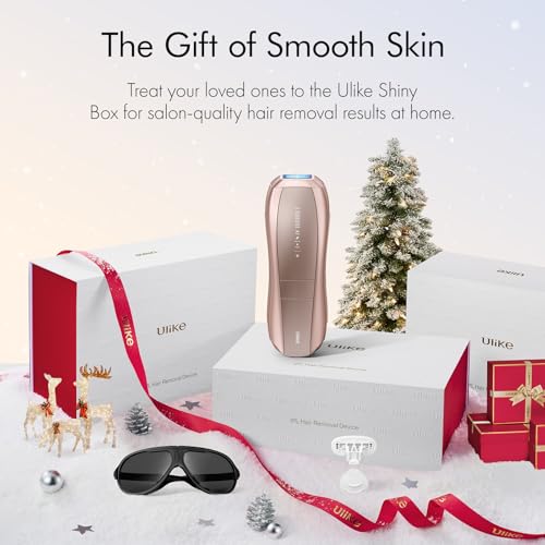 IPL Laser Hair Removal Device for Body & Face - Nearly Painless, Fast Results