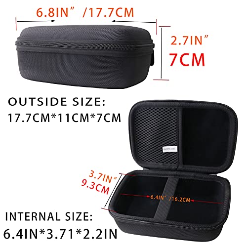 Hard EVA Carrying Case Compatible with for Skull Shaver Electric Pitbull Pro Razor, Men¡¯s 5-in-1 Electric Head Shaver Storage Case (Big)