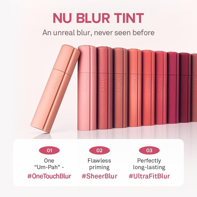 HINCE Nu Blur Tint - Creamy Velvet Matte Lip Stain 0.13oz