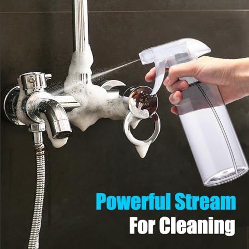 JohnBee 16.9oz Adjustable Spray Bottles - 2 Pack for Cleaning & Plants