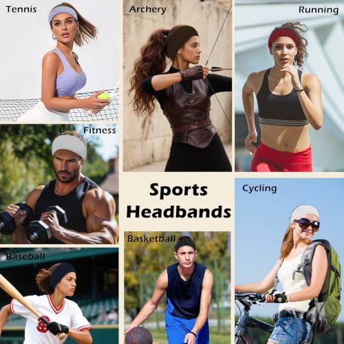Headbands for Women Wide Fashion Sports Hair Bands