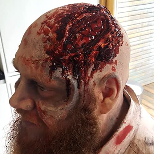 Realistic Fake Blood Scab Gel Makeup – Halloween SFX (2 Pc)