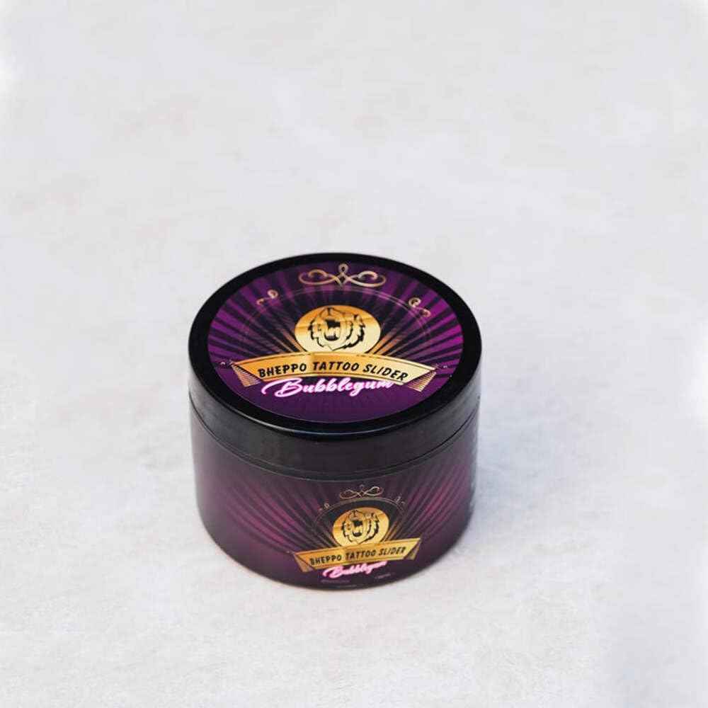 Bheppo Bubble Gum Tattoo Slider for Artists and Aftercare, Shea Butter, Essential Oils, 8.5 oz