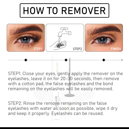 Lash Cluster Glue Remover 5ml - Fast & Gentle Eyelash Extension Remover