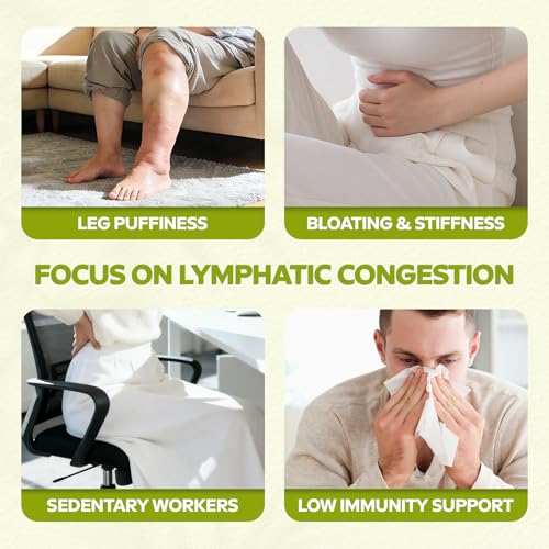 Lymphatic Drainage Supplement – 600mg Echinacea, 120 Capsules