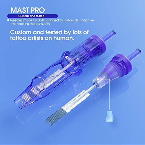 MAST Pro 1003RL Tattoo Cartridge Needles 20pcs Round Liner