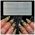 3D Chain Nail Mold Set - Silicone Necklace & Rope Shapes