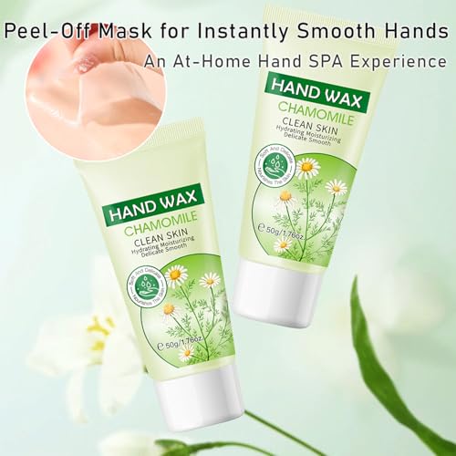 Grospe Chamomile Peel-Off Hand Mask - Exfoliating & Moisturizing Care, 1.7oz