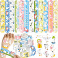 Silly Goose Party Favors Bundle - 72 Tattoos & 24 Slap Bracelets