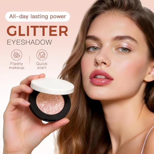 Metallic Holographic Eyeshadow - Color-Shift, 24-Hour Wear