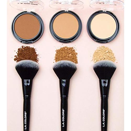 L.A. COLORS Mineral Pressed Powder, Fair, 0.26 Ounce (0081555793722) (Pack of 2)