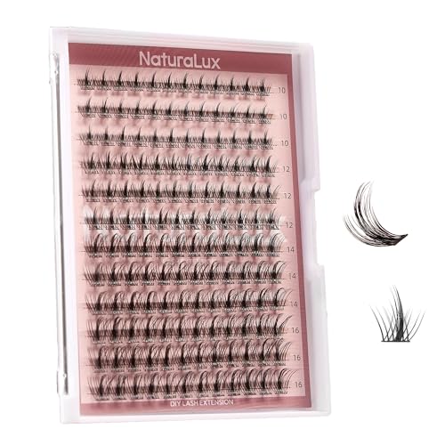 NaturaLux Natural Manga Lash Clusters 144pc Mixed Kit