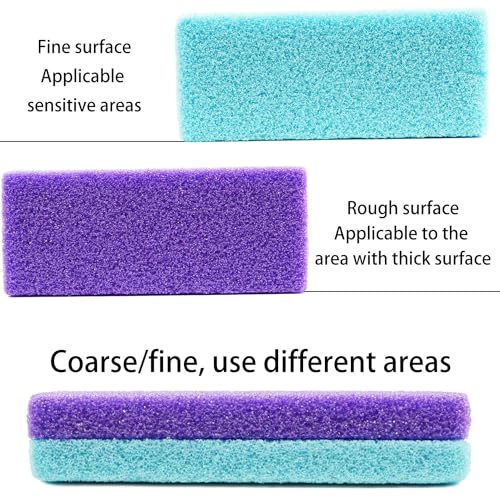 Double-Sided Foot Pumice Stone 6-Pack - Professional Callus Remover