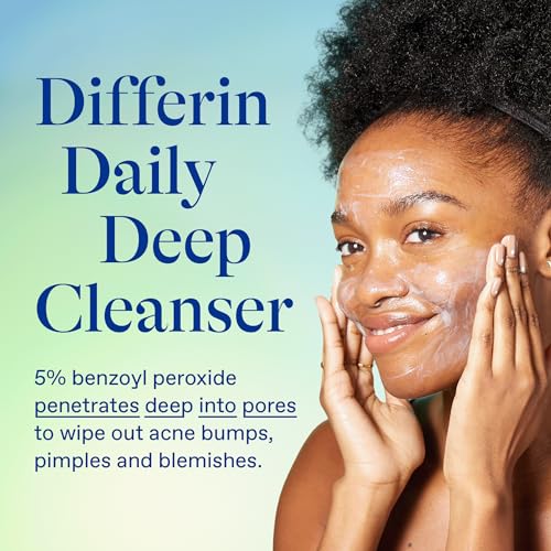 Differin 5% Benzoyl Peroxide Acne Cleanser, 4oz