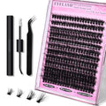 240Pcs D Curl Fluffy Lash Clusters 14-20mm DIY Extension Kit