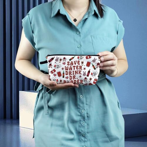 Livel lhood Soda Drinking Makeup Bag - Cute Travel Organizer Pouch
