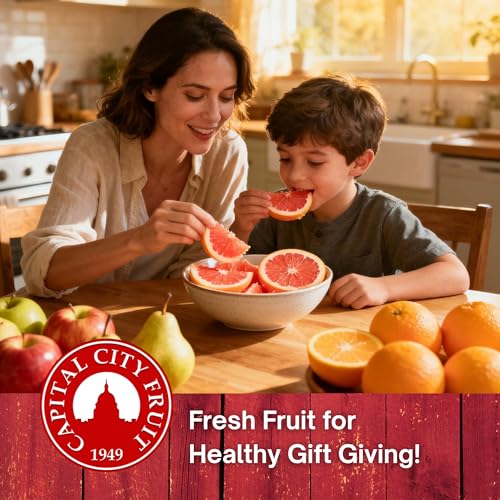 Mixed Fruit Gift Box - 32-Piece Gourmet Basket by Capital City Fruit