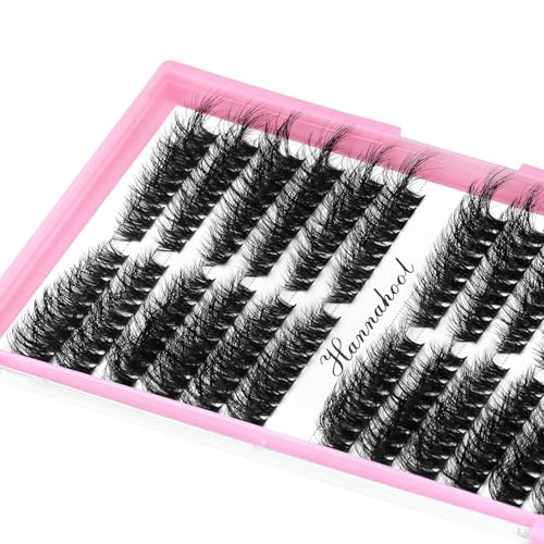 80D Cluster Lashes Mixed 8-16mm - 216Pcs DIY Eyelash Extensions