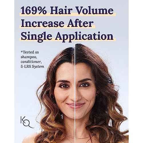 Keranique Volumizing Shampoo - Hair Thickening for Fine & Thinning Hair - Keratin Enriched, Scalp Cleansing, Sulfate-Free, Color-Safe Volume Shampoo