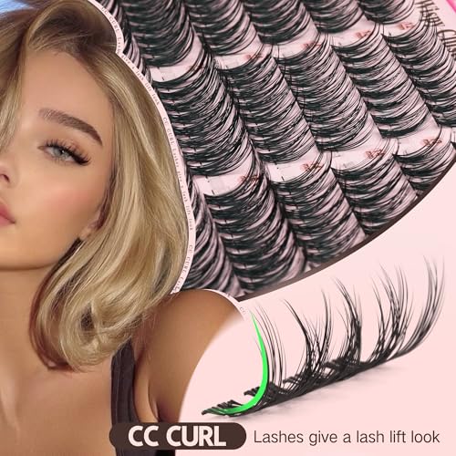 Goddvenus Wispy CC Curl Lash Clusters - DIY Eyelash Extensions