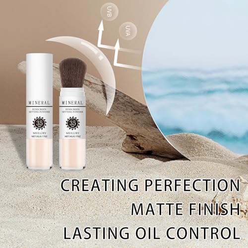 Sunscreen Setting Powder SPF 35 Mineral Brush