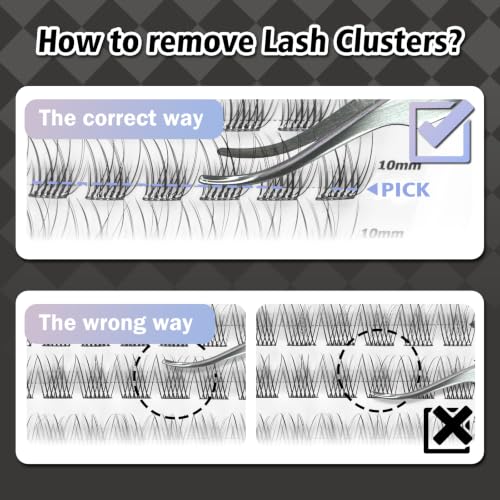 156 Pc Lash Clusters - DIY Eyelash Extensions Mixed Length