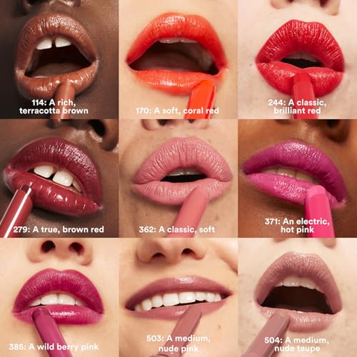 3INA The Color Lip Glow - Wild Berry Pink Lipstick