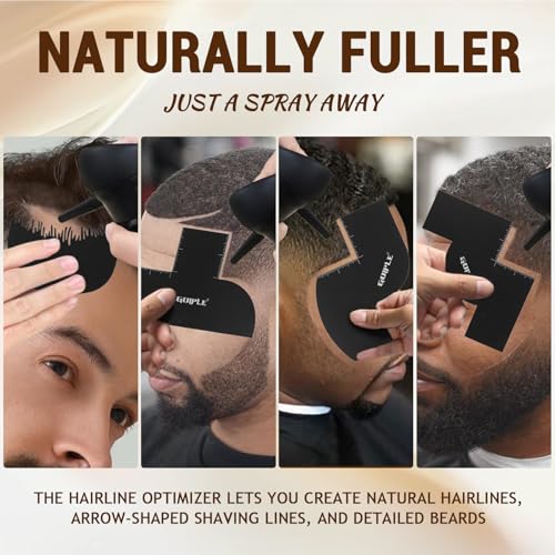 Beard Pencil Filler & Brush Waterproof Black Hair Fiber