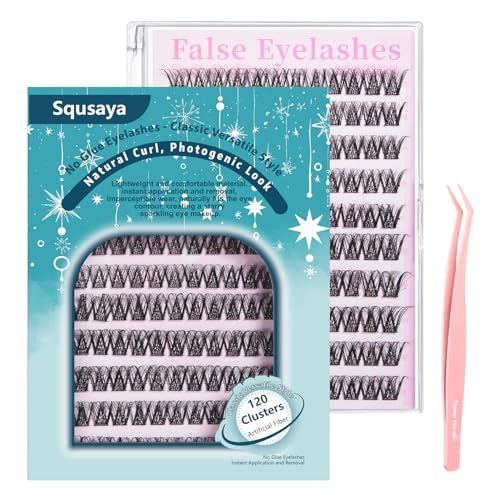 Self Adhesive Eyelash Clusters - No Glue Press On Lashes