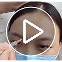 3-Piece Eyebrow Stencil Set with Ruler - Brow Mapping Kit