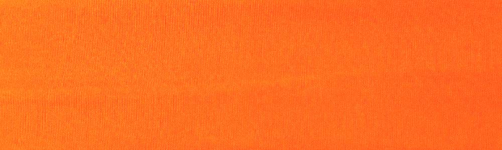 Kenz Laurenz Soft and Stretchy Elastic Cotton Headbands, Pack of 12, Neon Orange