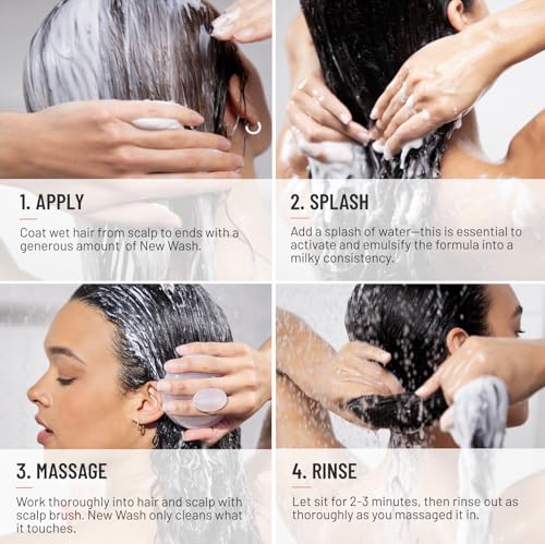 Hairstory New Wash Original Detergent-Free Shampoo & Conditioner, 32 oz