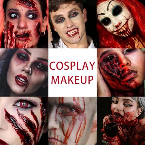 SFX Makeup Kit: Fake Blood, Scar Wax & Bruise Palette