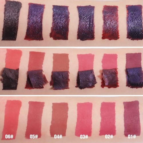 evpct 3Pcs Matte Lip Stain Set - Long Lasting Waterproof Color