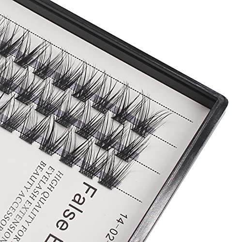 D Curl Cluster Eyelashes 84 Pieces 8MM Natural Style