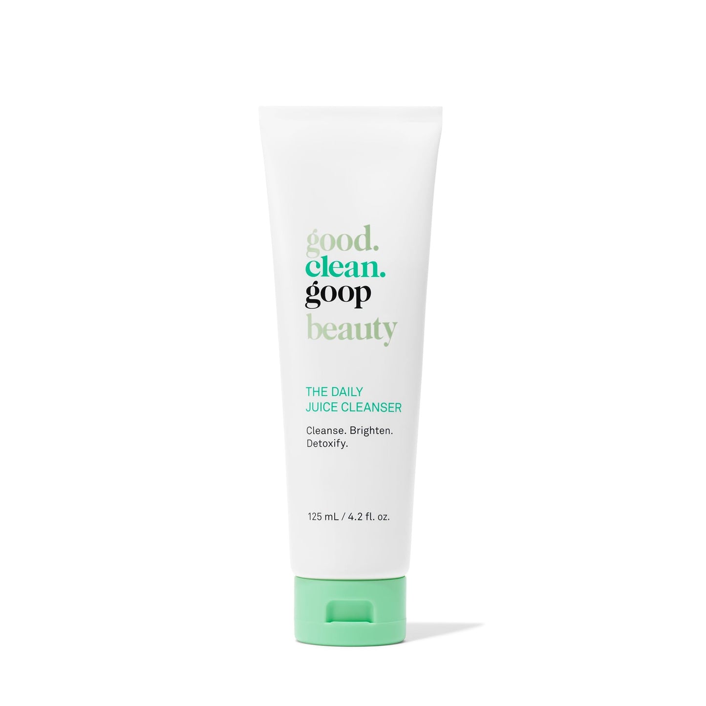 good.clean.goop beauty The Daily Juice Cleanser | Foaming Facial Cleanser to Hydrate & Cleanse Skin | Fruit Enzyme, Chlorella Extract & Spinach Leaf Extract | Face Wash to Detoxify Skin | 4.2 Fl oz