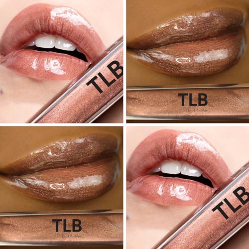 The Lip Bar Vegan Lip Kit, with Straight Livin' Lip Liner, Naturalista Liquid Matte Lipstick, and Extra Non-Sticky Lip Gloss, 3 pieces
