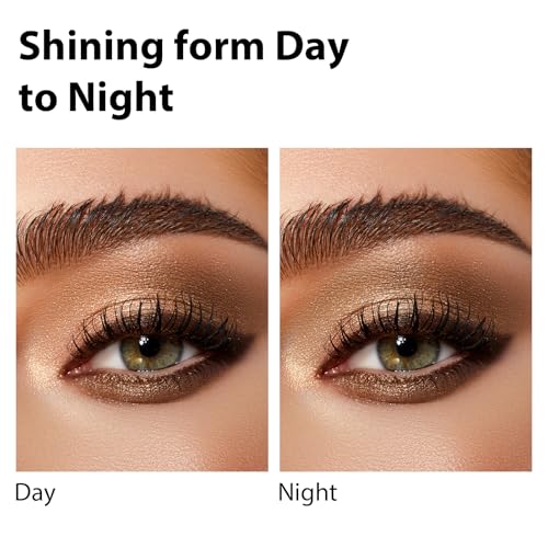 Boobeen 5-Color Eyeshadow Palette - Neutral Brown Matte & Shimmer