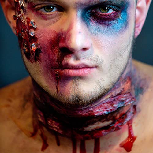MEICOLY 6 Color Bruise Wheel SFX Makeup Kit with Sponges