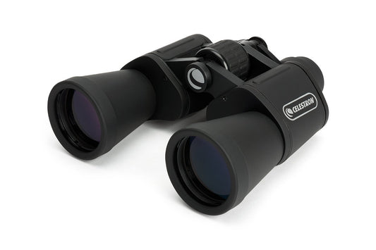 Celestron – UpClose G2 20x50 Porro Binoculars with Multi-Coated BK-7 Prism Glass – Water-Resistant Binoculars with Rubber Armored and Non-Slip Ergonomic Body for Sporting Events