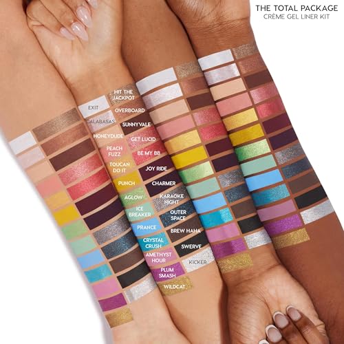 ColourPop Cr?me Gel Waterproof Eyeliner - 18HR Wear, Ultra-Pigmented Eyeliner Pencil with Matte & Metallic Finishes - Smudge-Proof, Vegan & Cruelty-Free - Joy Ride (0.01 oz)