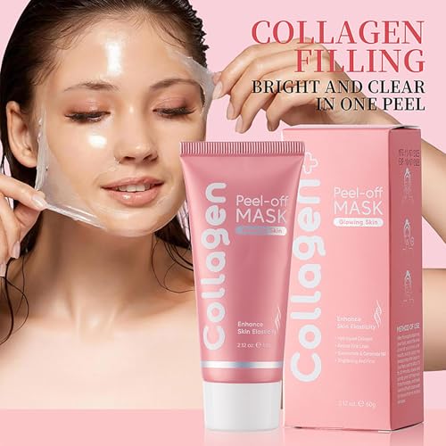 Skynflow Collagen Mask,Collagen Mask & Plumping Serum,Skynflow Face Mask,Reveal Firmer, More Even Skin, Eliminate Wrinkles, Healthy Glow(Set)