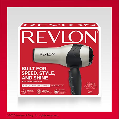 REVLON Turbo Hair Dryer 1875W Ionic Ceramic